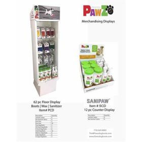 PAWZ D SANIPAW MAXWAX DSP 62PC
