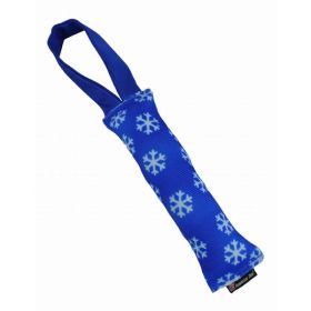 Snow Flake Hose Dog Toy 11" Inch
