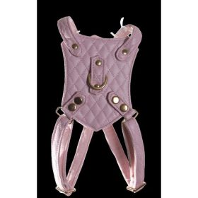 Quilt Dog Harness (Color: Pink, Country of Manufacture: United States)