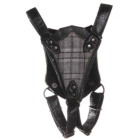 Royal Academy Dog Harness (Color: Pink, Material: Leather, Country of Manufacture: United States)